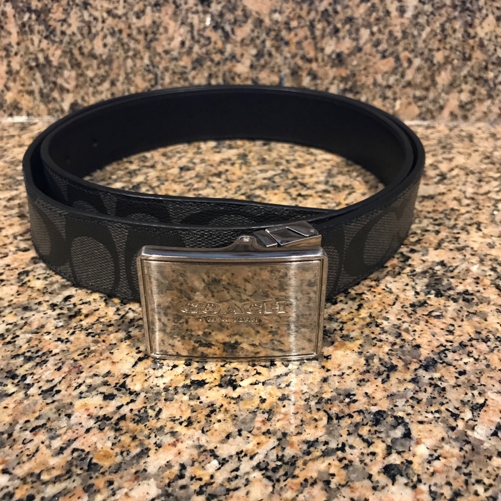 Coach Men's belt sz 32-36